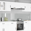 VidaXL salpicadero de cocina 2 uds cristal templado transparente 120 x 50 cm