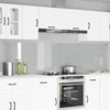 Vidaxxl salpicadero de cocina 2 uds cristal templado transparente 120 x 60 cm