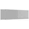 Vidaxxl salpicadero de cocina 2 piezas gris claro 120 x 40 cm vidrio templado