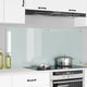 Vidaxl keuken achterwand 2 pcs wit 70 x 60 cm gehard glas