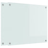 Vidaxl keuken achterwand 2 pcs wit 70 x 60 cm gehard glas