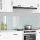 Vidaxl keuken achterwand 2 pcs wit 80 x 50 cm gehard glas