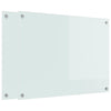 Vidaxl keuken achterwand 2 pcs wit 80 x 60 cm gehard glas
