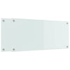 Vidaxl keuken achterwand 2 pcs wit 90 x 40 cm gehard glas