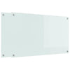 VidaXL pared trasera de cocina 2 piezas blanco 100 x 60 cm vidrio templado