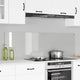 VidaXL pared trasera de cocina 2 piezas vidrio templado transparente 80 x 50 cm