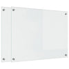 VidaXL pared trasera de cocina 2 piezas vidrio templado transparente 80 x 60 cm