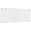 VidaXL pared trasera de cocina 2 piezas vidrio templado transparente 90 x 40 cm