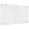 Vidaxxl pared trasera de cocina 2 piezas cristal templado transparente 90 x 60 cm