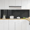 VidaXL pared trasera de cocina 2 piezas negro 100 x 60 cm vidrio templado