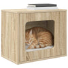 Vidaxl kattenhuis sonoma 51 x 30 x 42,5 cm bewerkt hout