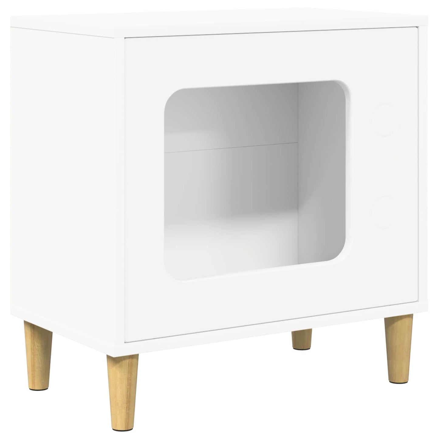 Casa para gatos vidaxx blanca 51 x 30 x 52 cm madera contrachapada