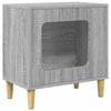 Vidaxl cuccia per gatti grigia Sonoma 51 x 30 x 52 cm in legno composito