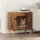 Casa para gatos vidaxxl madera vieja 51 x 30 x 52 cm madera procesada