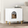 Vidaxl kattenhuis wit 51 x 30 x 52 cm bewerkt hout
