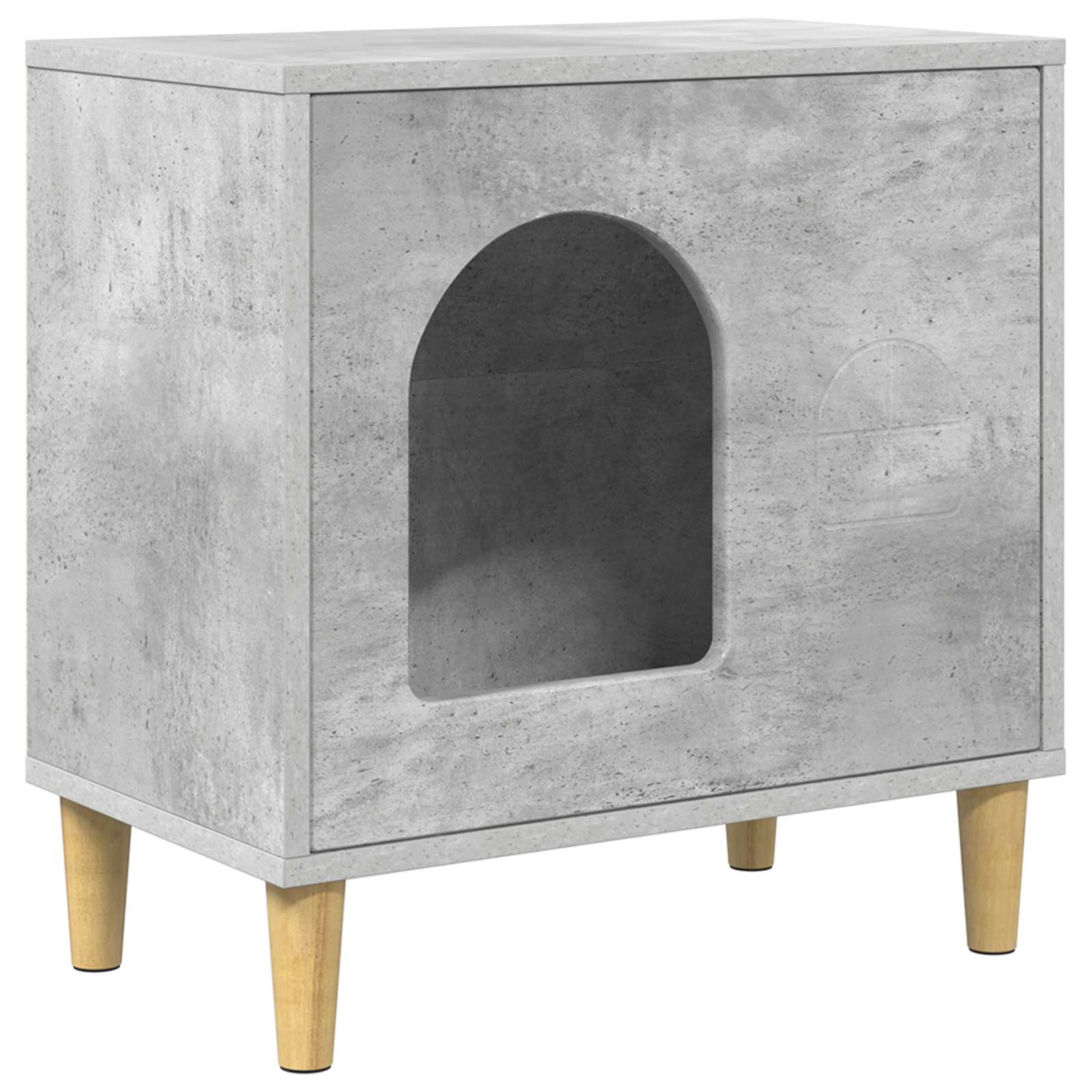 Casa para gatos Vidaxx hormigón 51 x 30 x 52 cm madera procesada