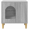 Vidaxl cuccia per gatti grigia Sonoma 51 x 30 x 52 cm in legno composito