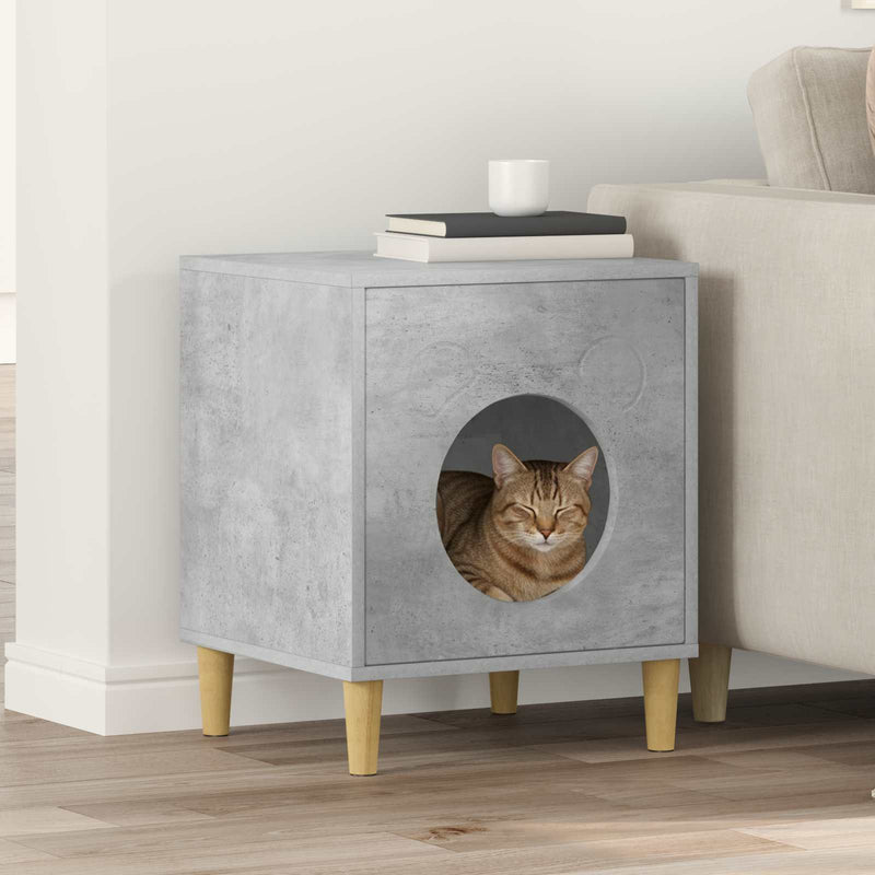Casa para gatos Vidaxx hormigón 42,5 x 40 x 53 cm madera procesada