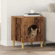 Casa para gatos vidaxxl madera vieja 42,5 x 40 x 53 cm madera procesada