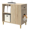 Vidaxl kattenhuis sonoma 72 x 42,5 x 70 cm bewerkt hout