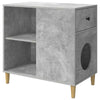 Casa para gatos Vidaxx hormigón 72 x 42,5 x 70 cm madera procesada