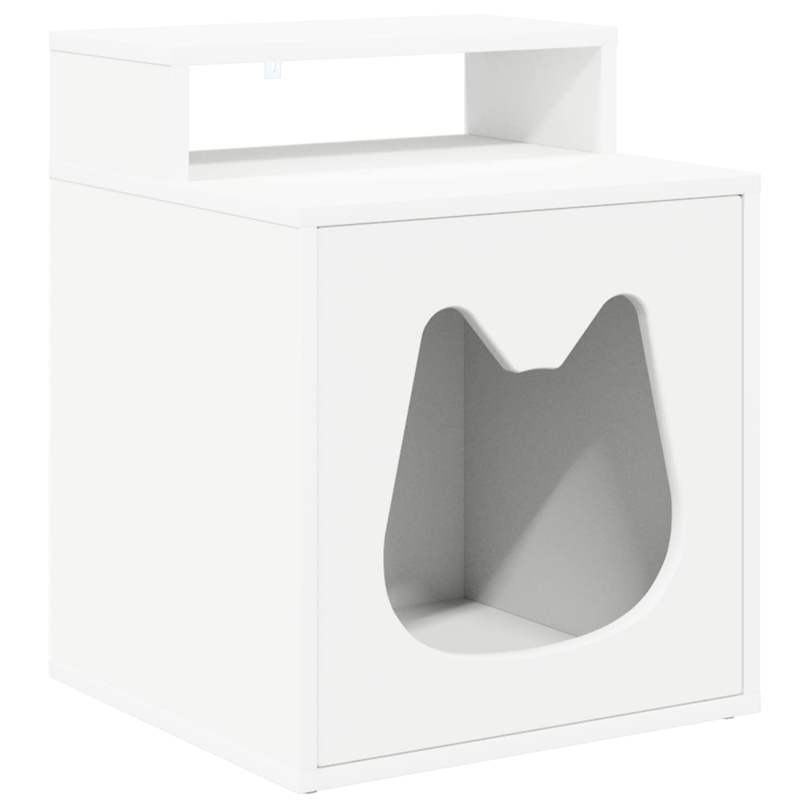 Cuccia per gatti Vidaxx bianca 42,5 x 40 x 53,5 cm in legno composito