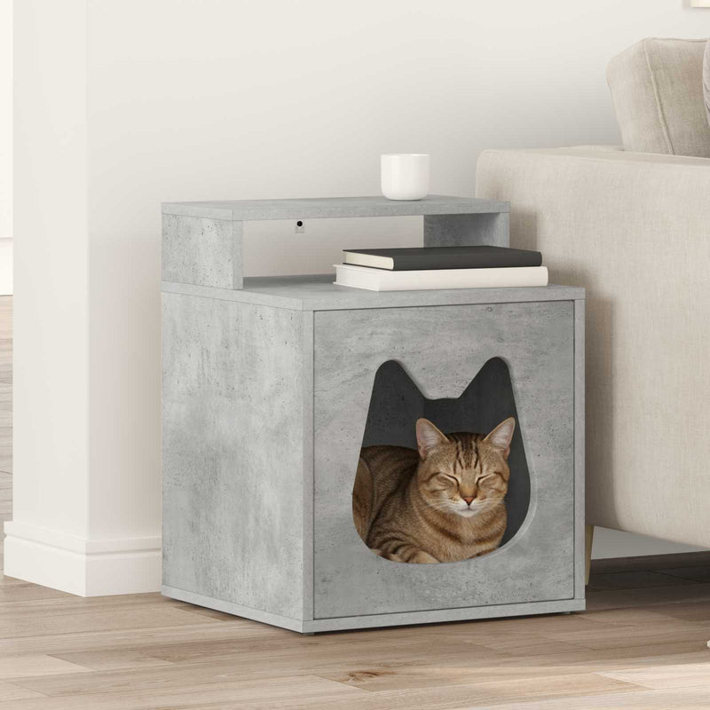Casa para gatos Vidaxx de hormigón 42,5 x 40 x 53,5 cm madera procesada