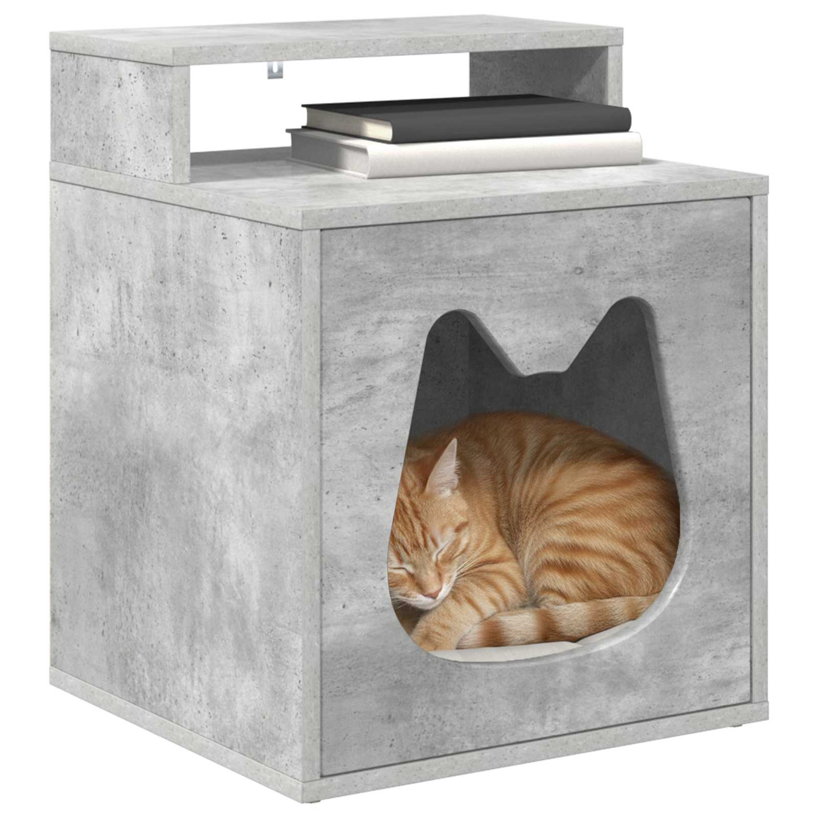 Casa para gatos Vidaxx de hormigón 42,5 x 40 x 53,5 cm madera procesada