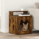 Vidaxxl cat house smoked oak 42.5 x 40 x 53.5 cm processed wood
