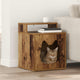 Casa para gatos vidaxxl madera vieja 42,5 x 40 x 53,5 cm madera procesada