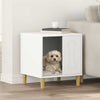Cuccia per cani Vidaxxl bianca 44 x 42 x 49 cm in legno composito