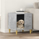 Casa para perros vidaxxl hormigón 44 x 42 x 49 cm madera procesada