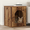 Vidaxxl casa para gatos madera vieja 53 x 52 x 62 cm madera procesada