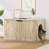 Vidaxl kattenhuis sonoma 85 x 55 x 50,5 cm bewerkt hout