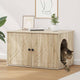 Casa para gatos vidaxl sonoma 85 x 55 x 50,5 cm madera artesanal