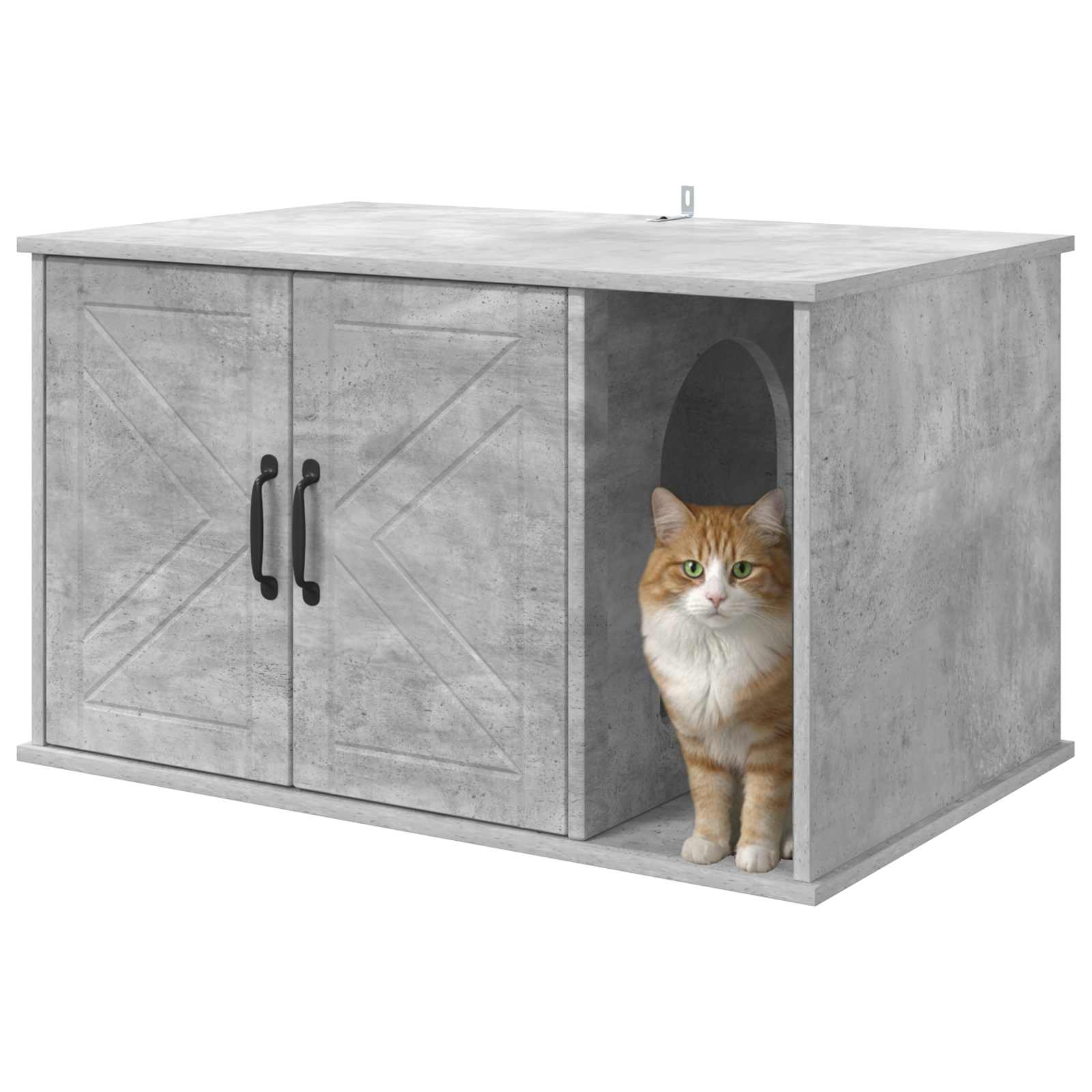 Casa para gatos Vidaxx hormigón 85 x 55 x 50 cm madera procesada
