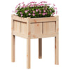 Vidaxx macetero de jardín natural 50 x 50 x 70 cm madera maciza de pino