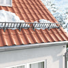 Supporto paraneve VidaXL antracite 29,5 x 3 x 34,5 cm in acciaio