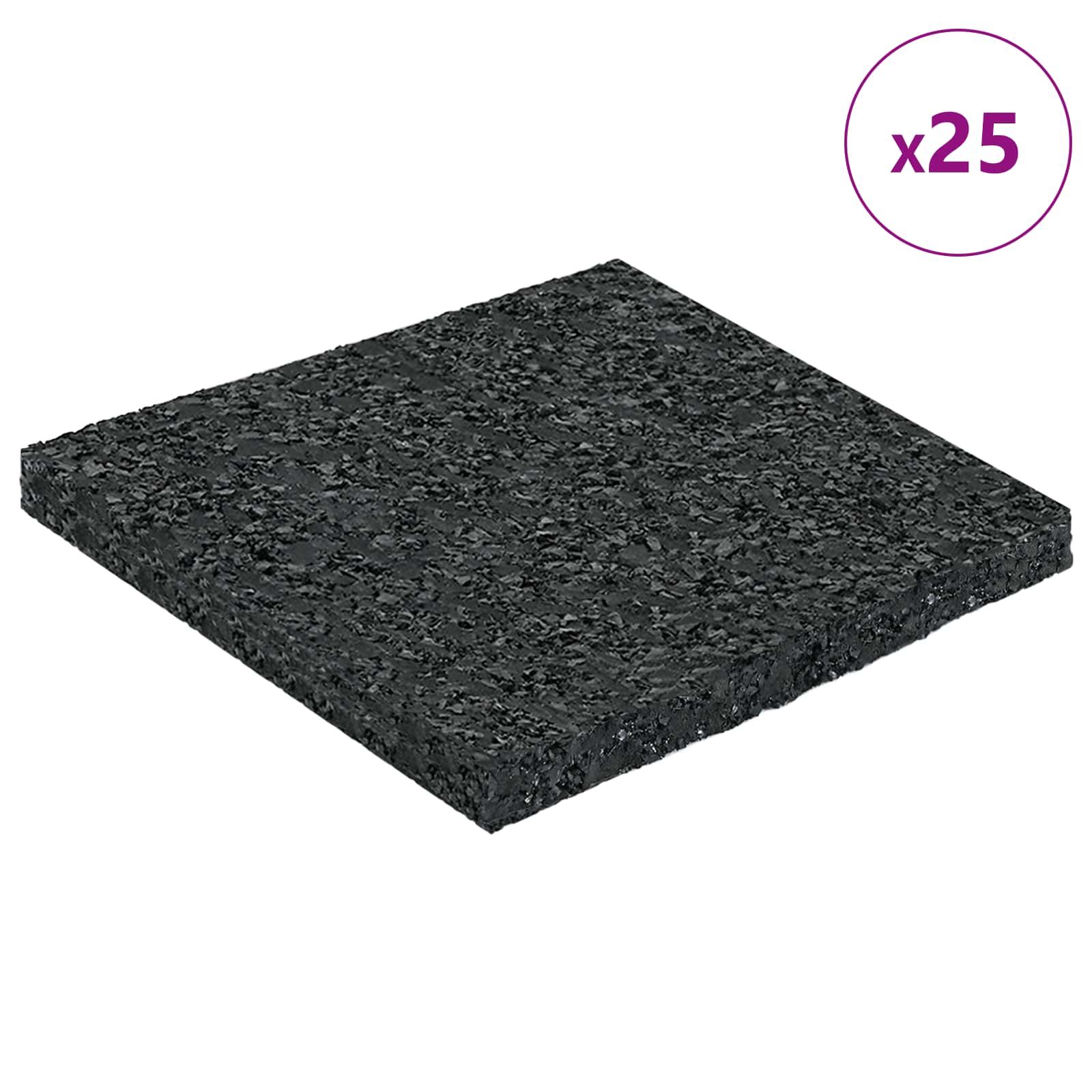 Tampone in gomma Vidaxxl in gomma nera
