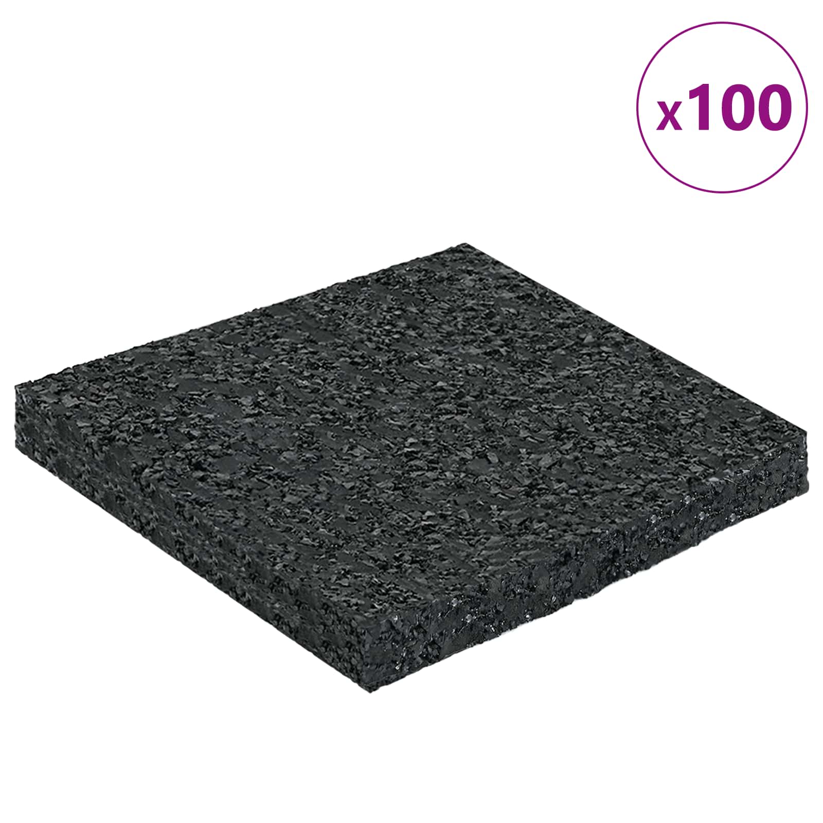 Tampone in gomma Vidaxxl in gomma nera
