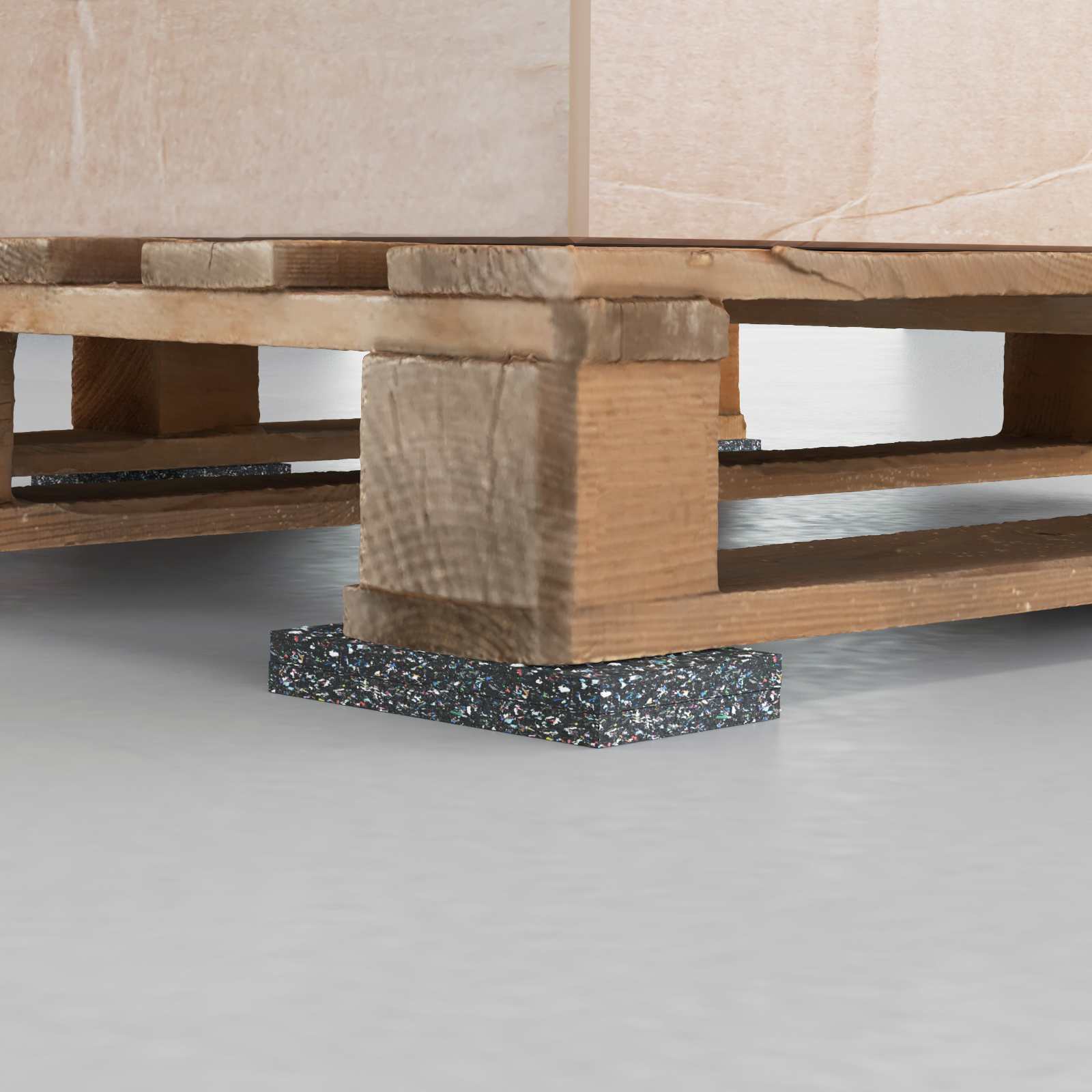 Vidaxl rubberen roller zwart 200 x 5 x 0,3 cm rubber