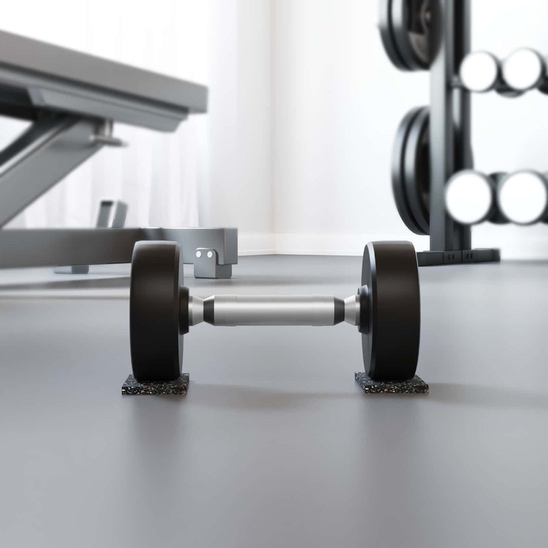 Vidaxl rubberen roller zwart 200 x 5 x 0,6 cm rubber