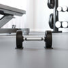 Vidaxl rubberen roller zwart rubber