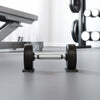 Vidaxl rubberen roller zwart rubber