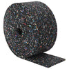 Vidaxl rubberen roller zwart rubber
