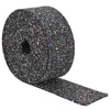 Vidaxl rubberen roller zwart rubber