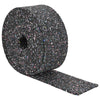 Vidaxl rubberen roller zwart rubber