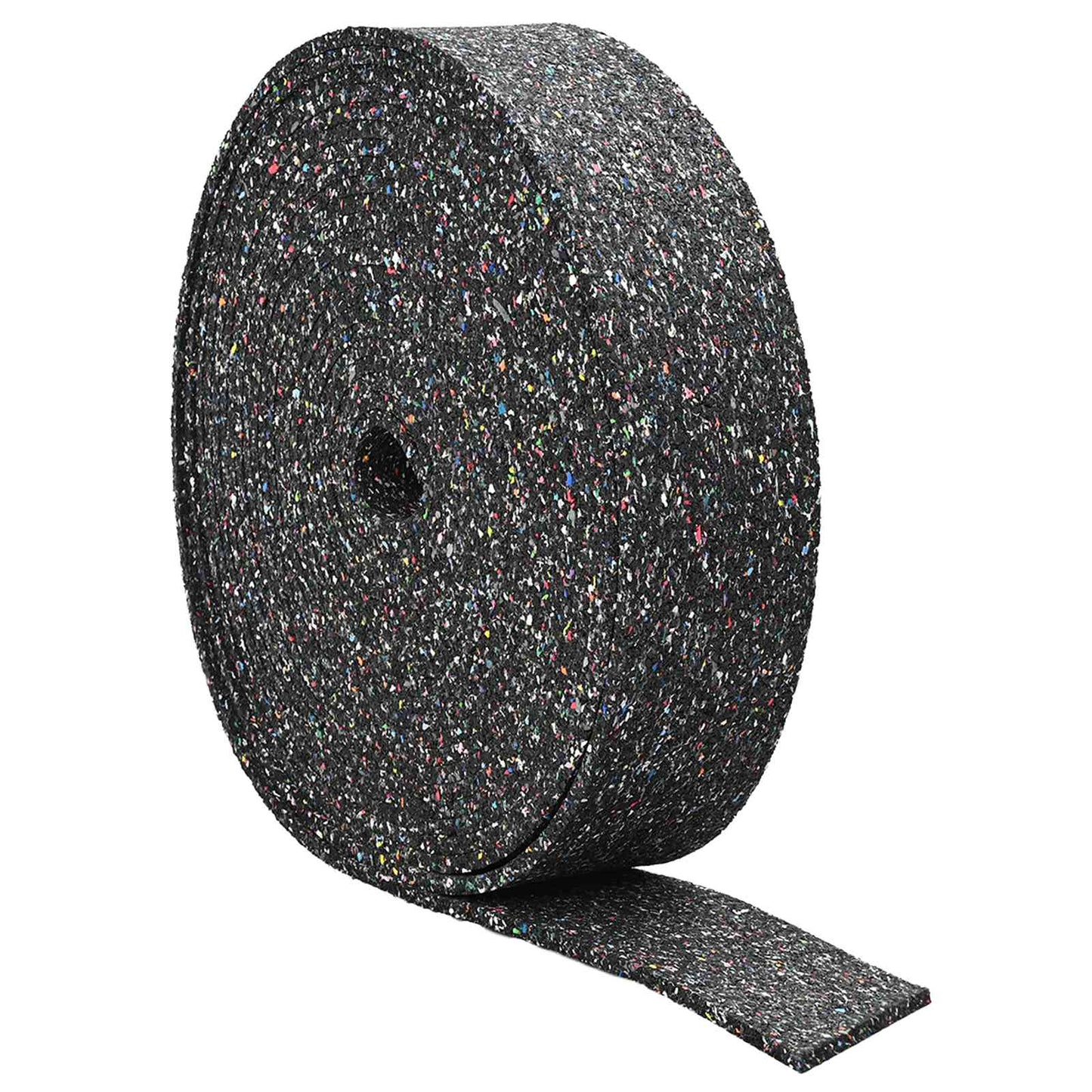 Rodillo de goma vidaxl negro 2000 x 12 x 0,8 cm goma