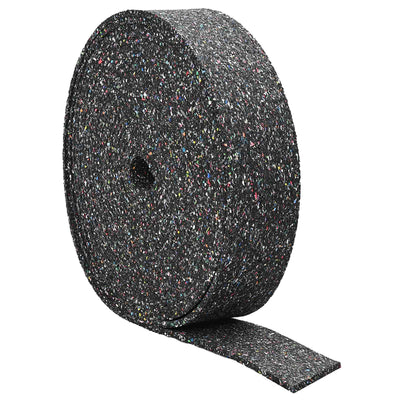 Rodillo de goma vidaxl negro 2000 x 12 x 0,8 cm goma