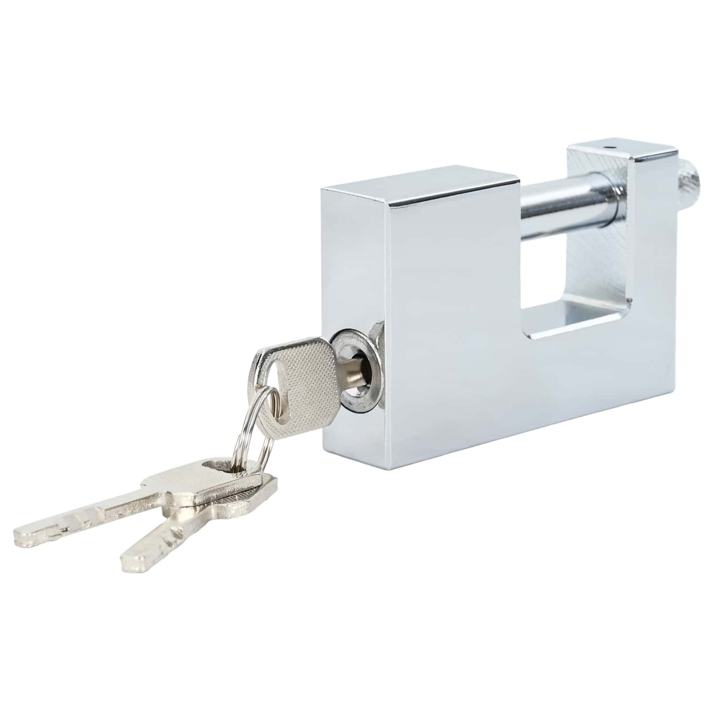 Candado vidaxxl 12uds plata 7,8 x 2 x 5 cm hierro
